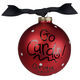 University of Louisville Glass Christmas Ornament Image 2 of 3
